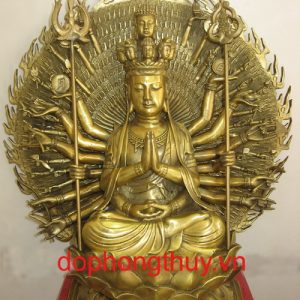 Vật phẩm phong thủy - Tượng Phật Bà Quan Âm